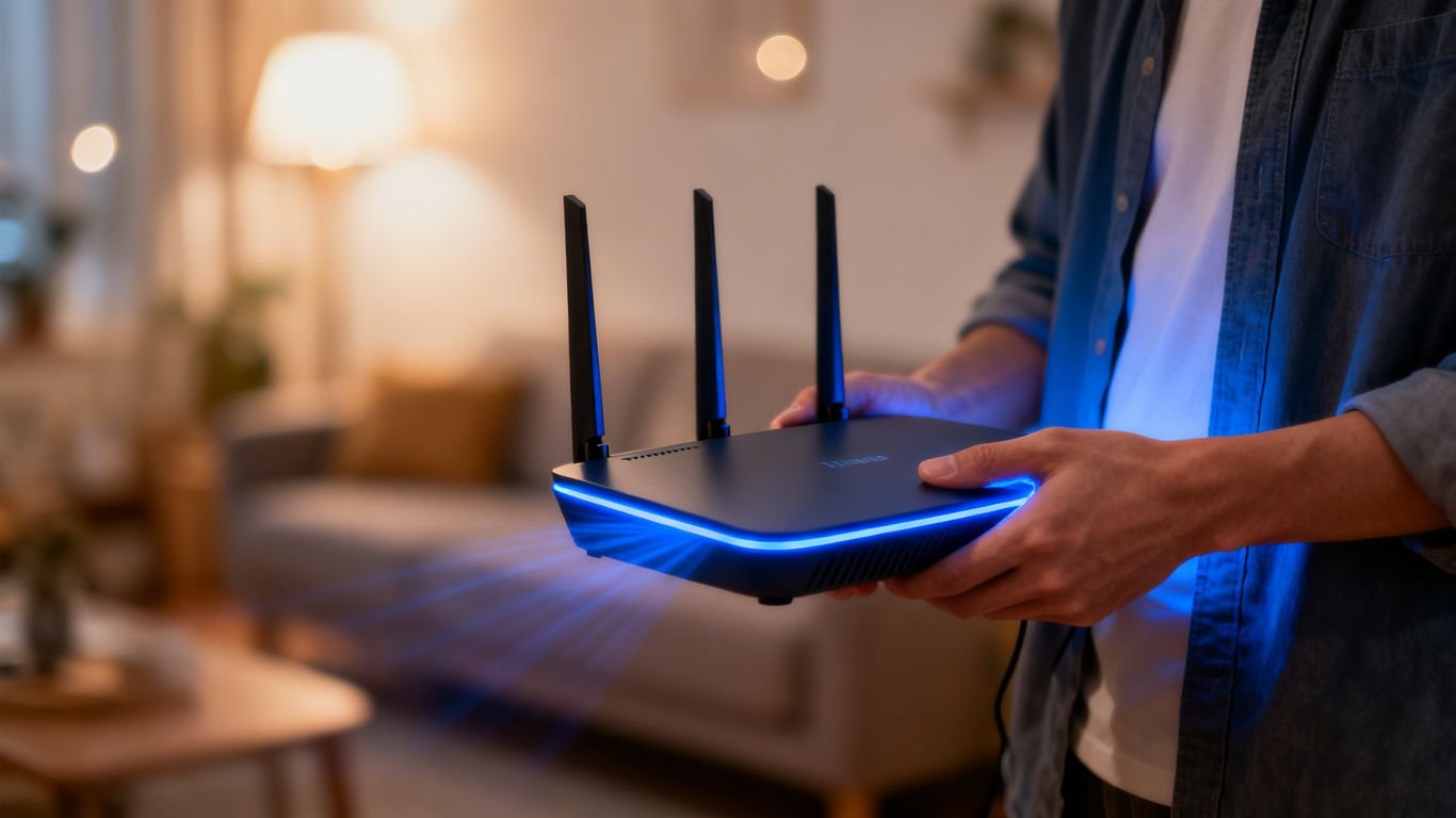 Box internet avec débit élevé et consommation réduite