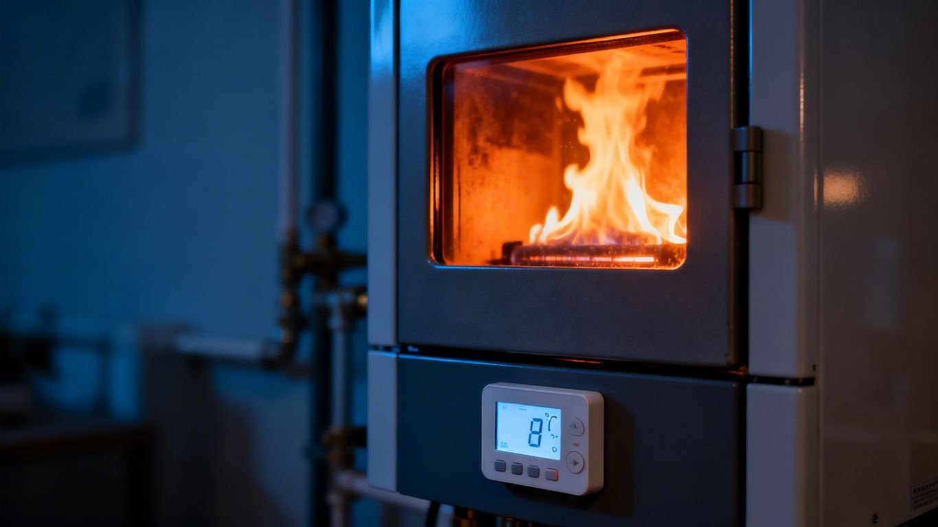 Chaudière à gaz éteinte la nuit avec thermostat