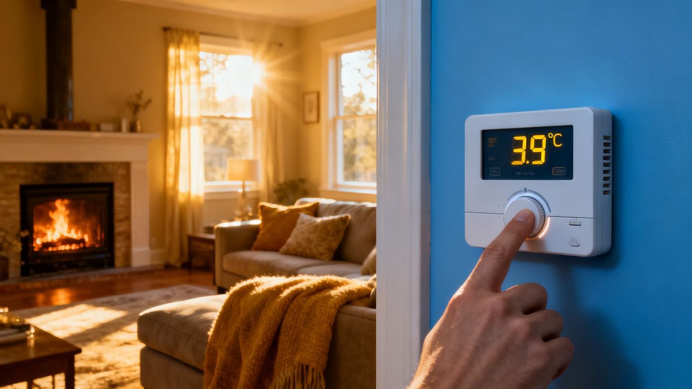 Chauffage allumé : confort douillet face à la facture d'énergie.